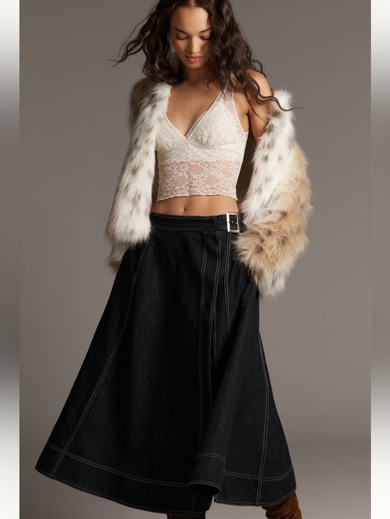 Pilcro Dresses & Skirts - Anthropologie denim skirt